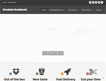 Tablet Screenshot of greatservicesboost.com